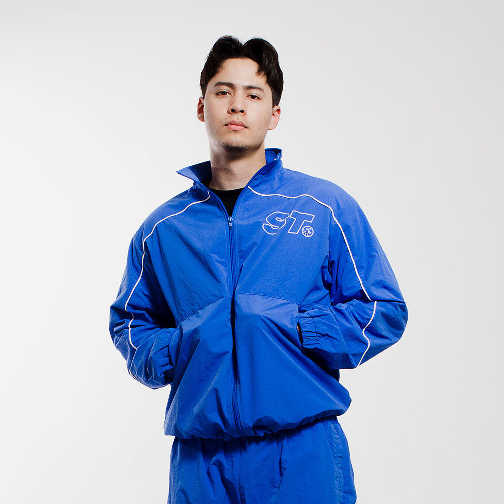 Golf X CLUBHAUS Track Jacket Mサイズ Golf Track Jacket, Cobalt / Golf Apparel / SLICE TOWN