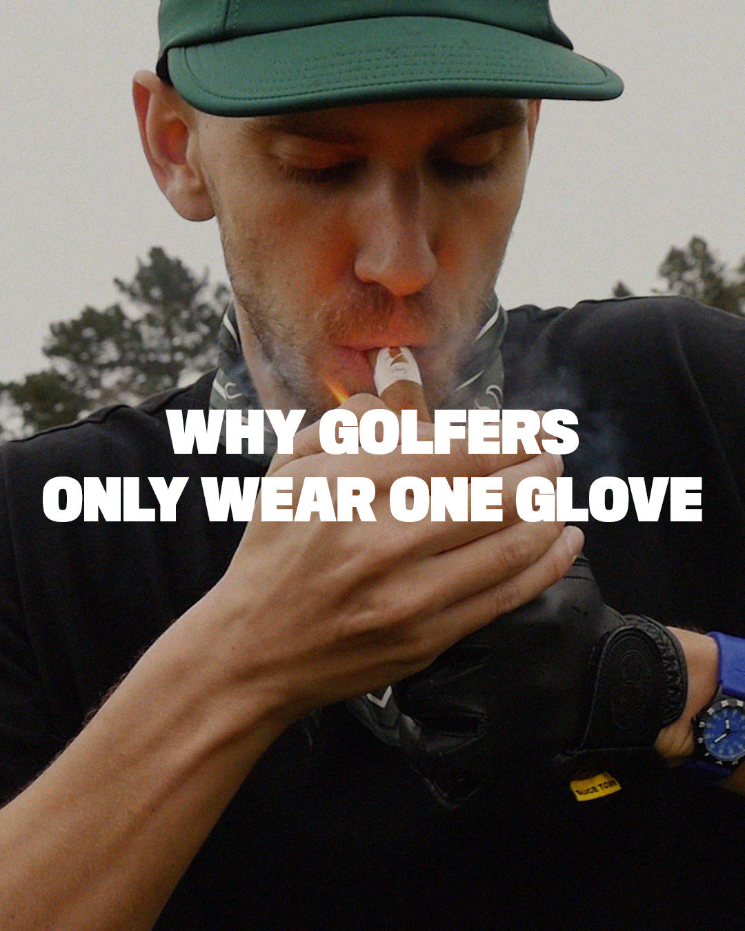 Why do golfers wear only one glove?