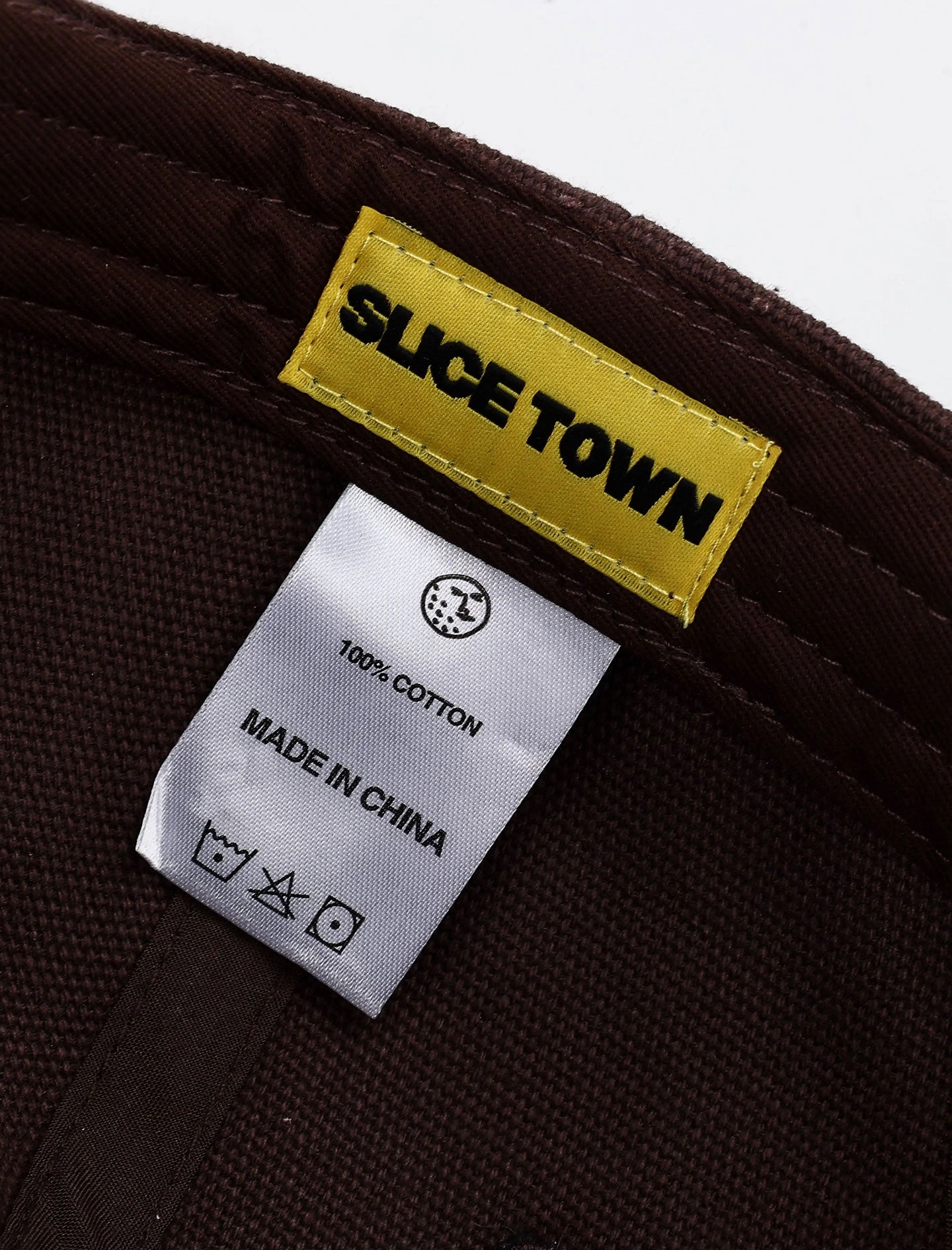 Canvas Logo Cap, Brown