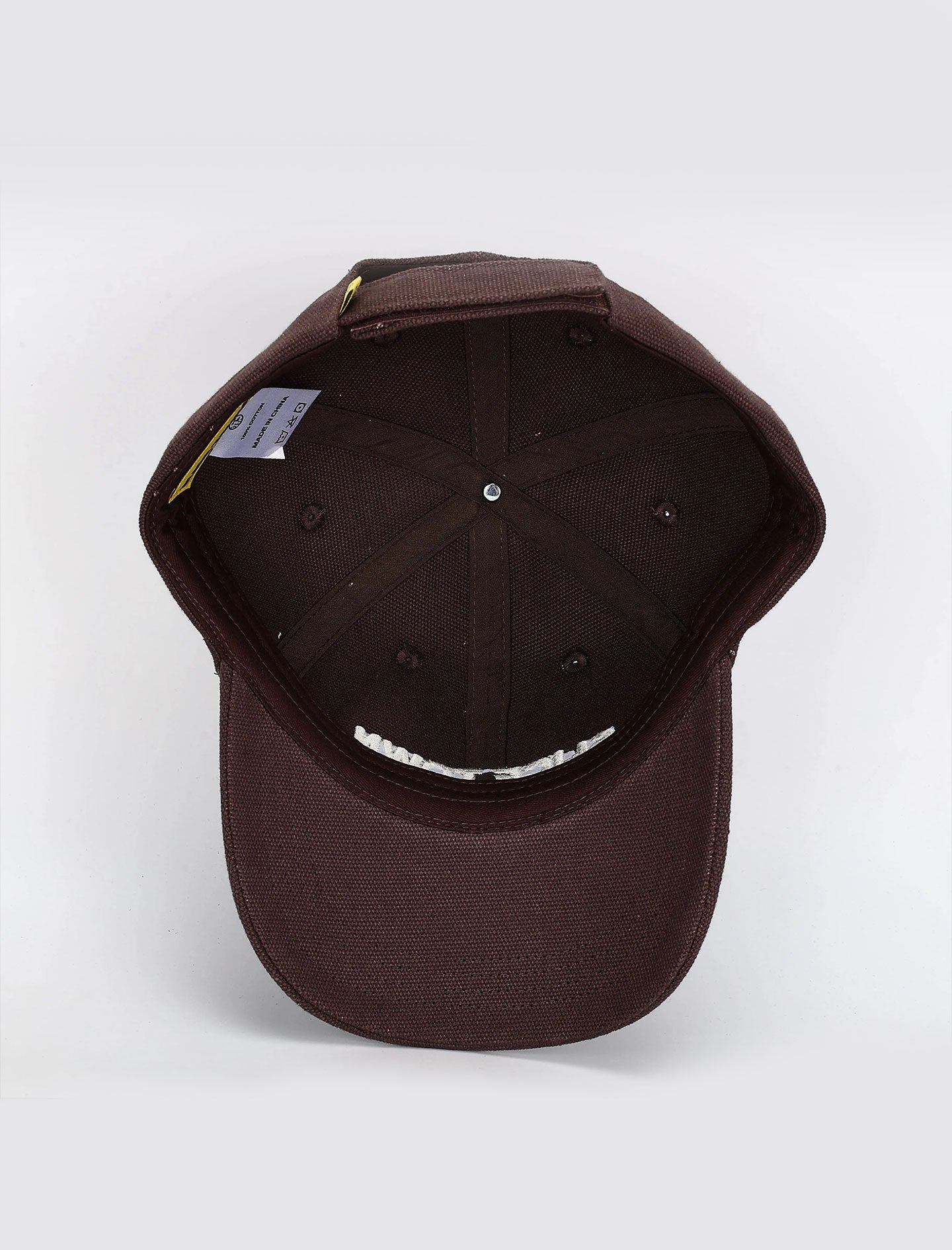 Canvas Logo Cap, Brown