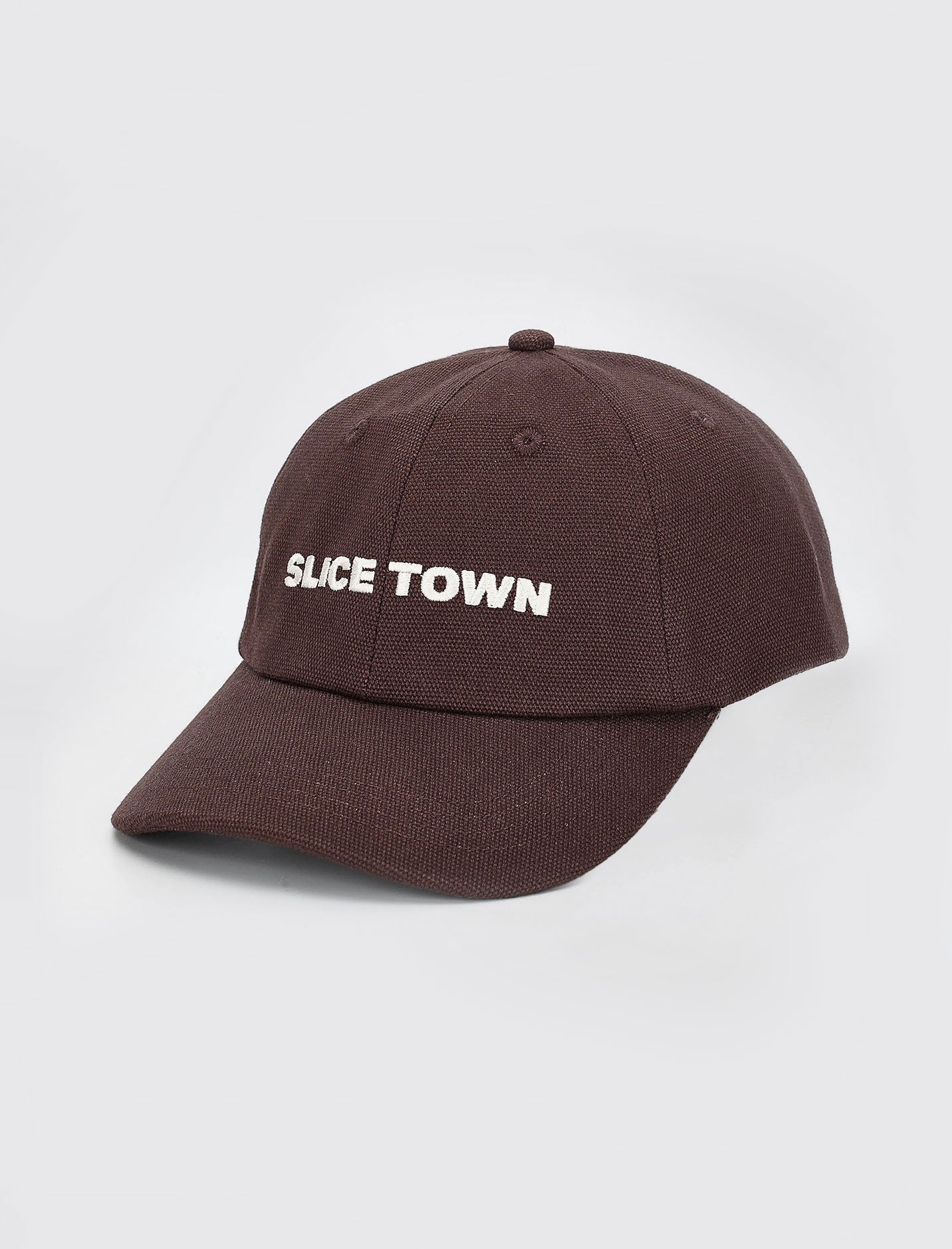 Canvas Logo Cap, Brown