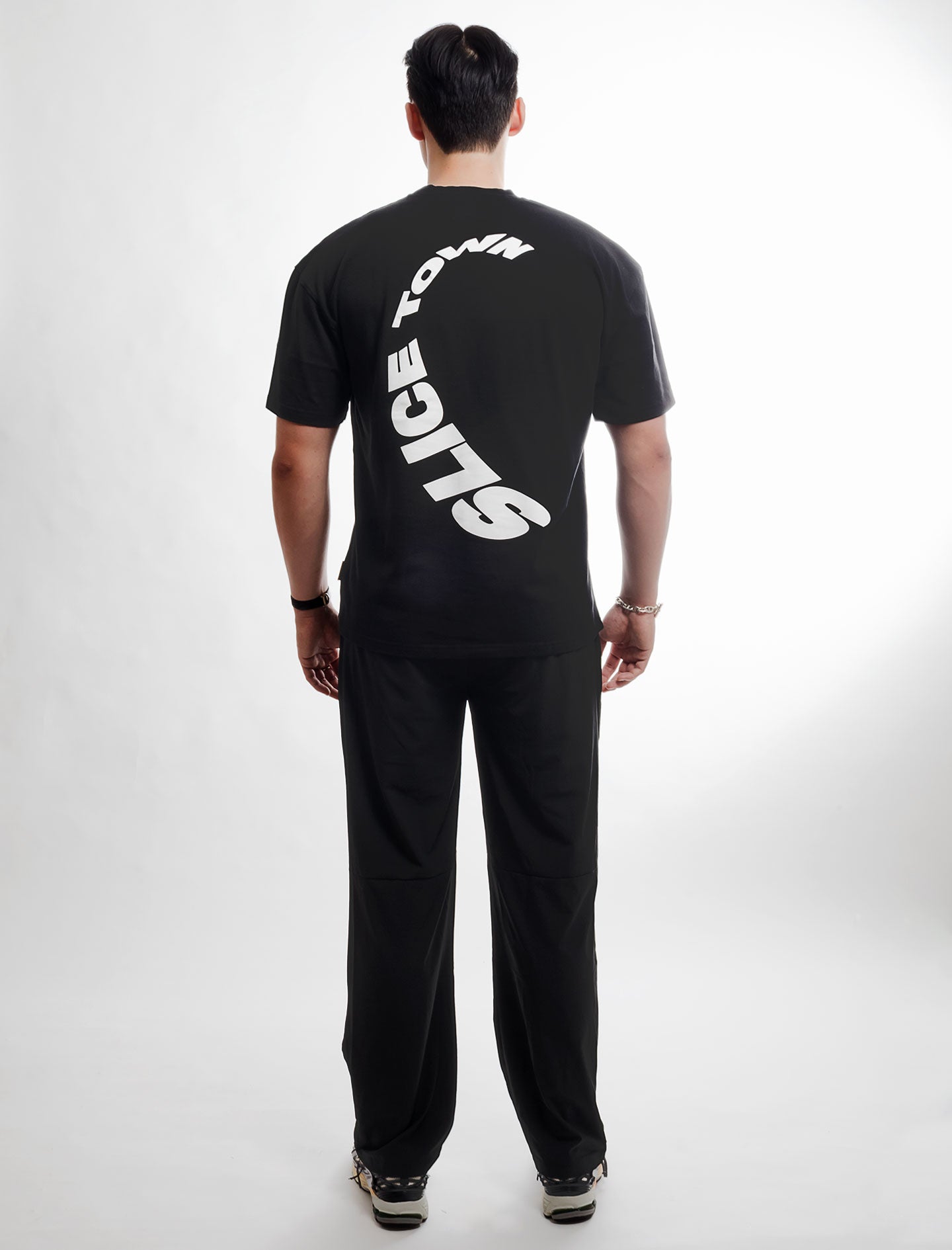 Relaxed Fit T-shirt, Sort