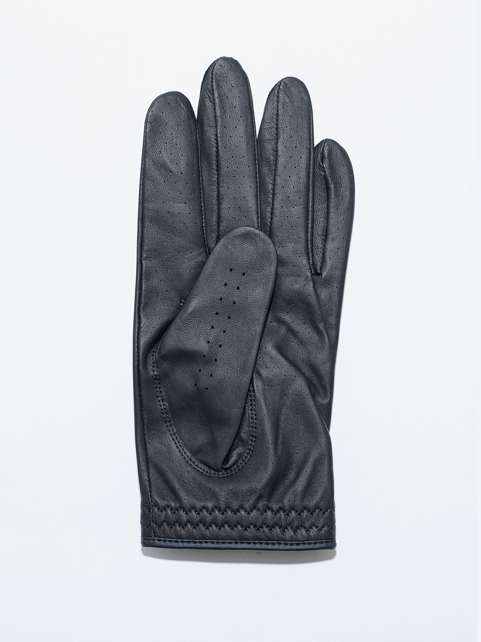 Black Leather Golf Glove Gloves - SLICE TOWN