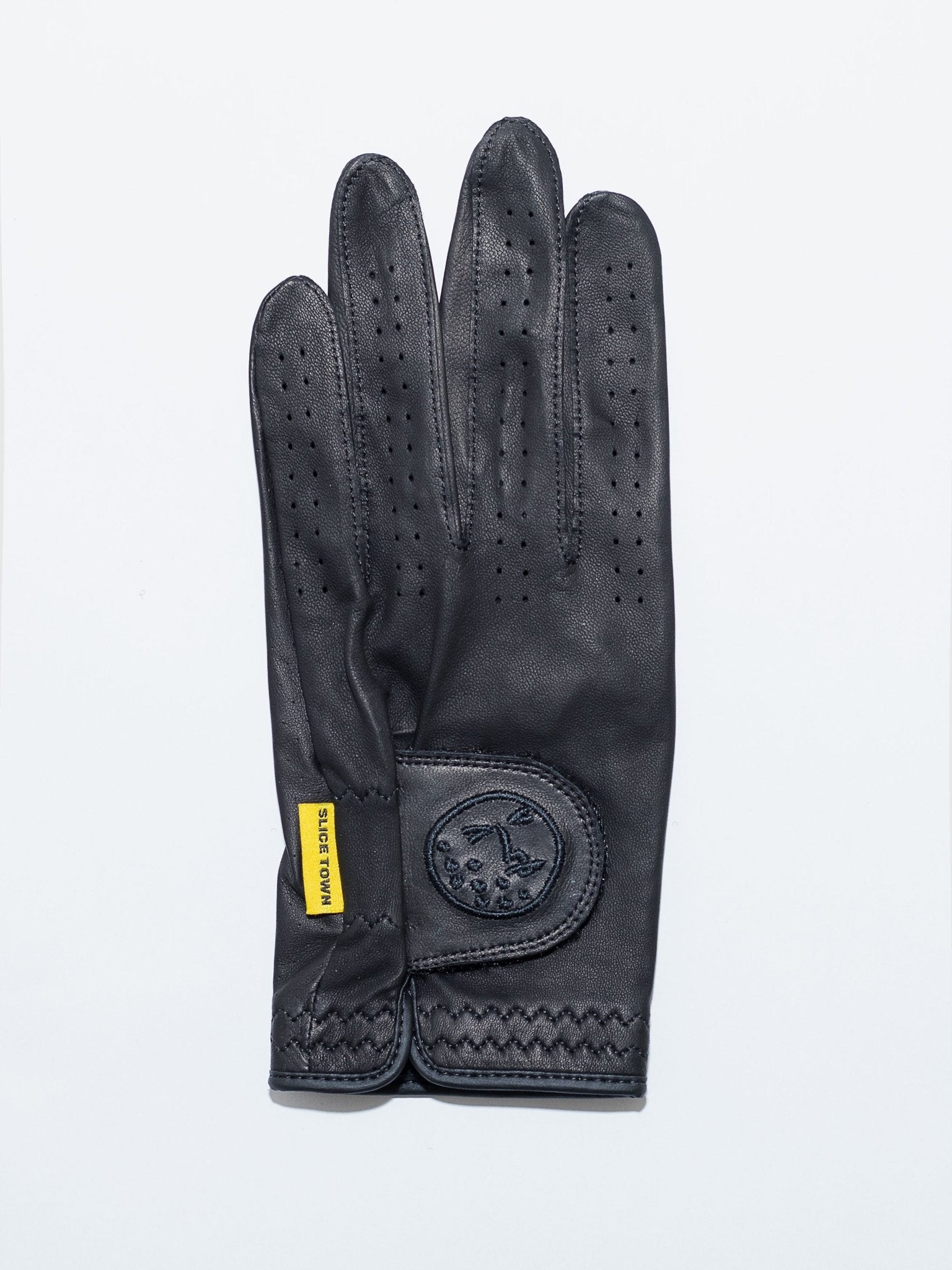 Black Leather Golf Glove Gloves - SLICE TOWN