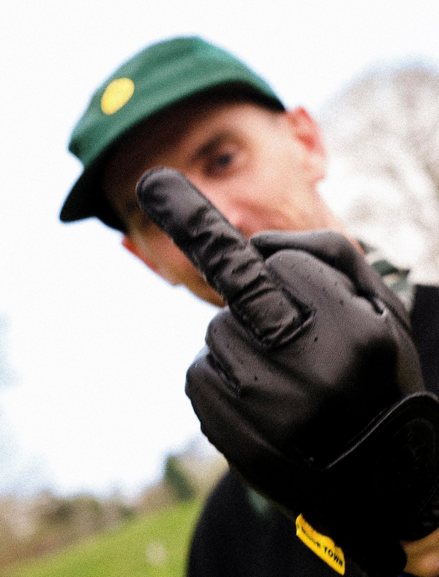 Black Leather Golf Glove Gloves - SLICE TOWN