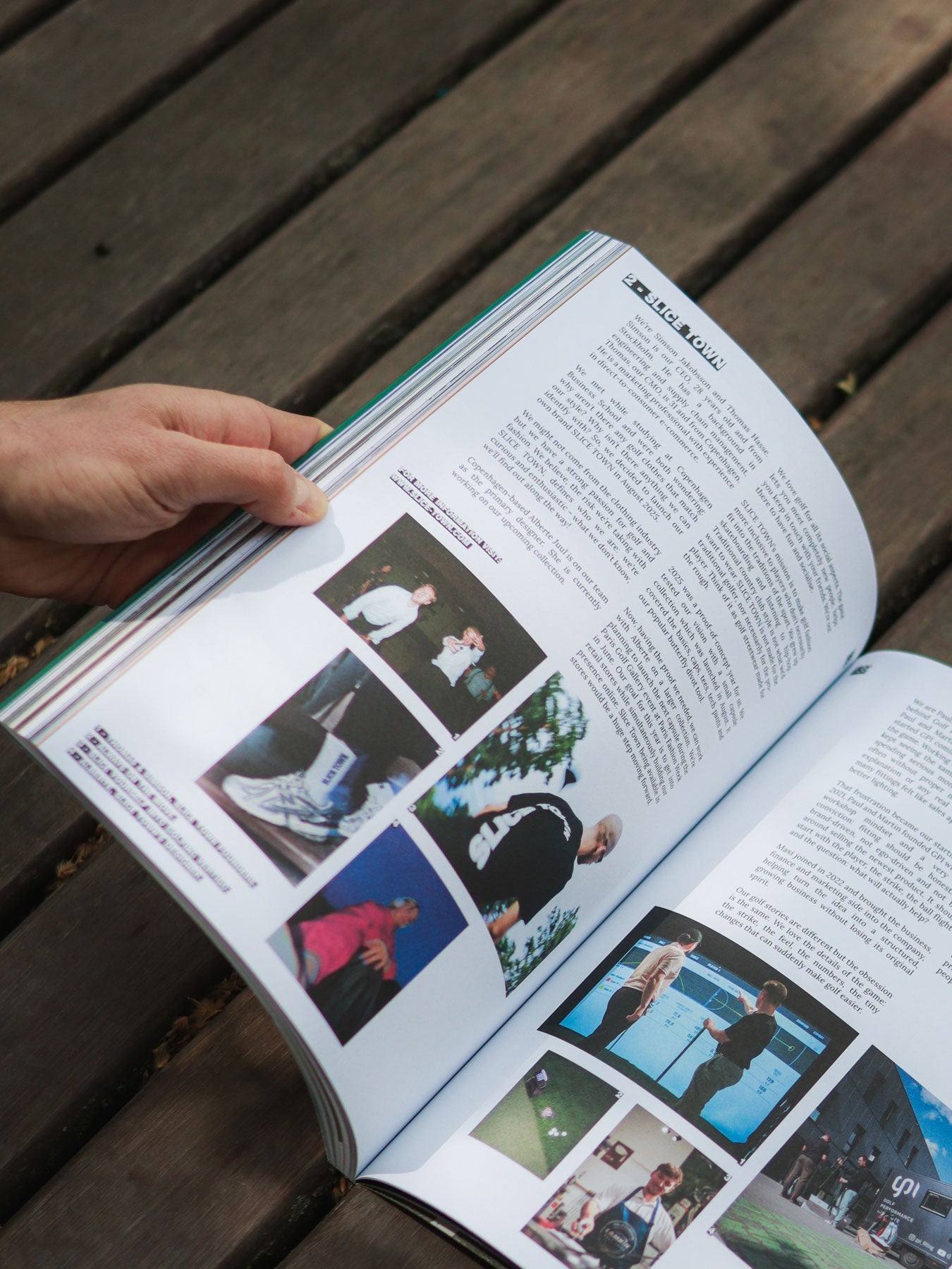 Depeche Golf Issue 5 Magazine- SLICE TOWN
