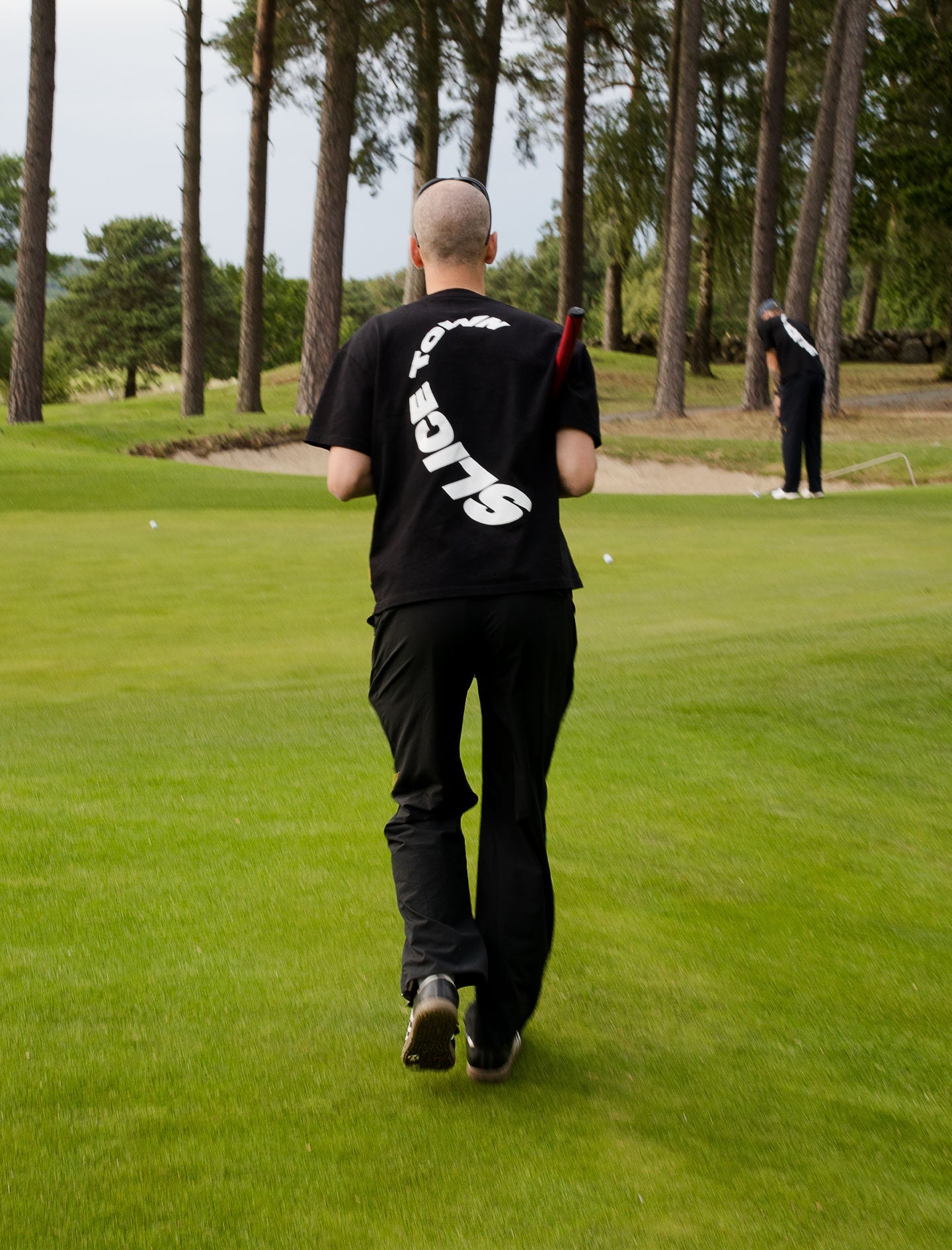 Relaxed Fit Tee, Black T-shirt - SLICE TOWN