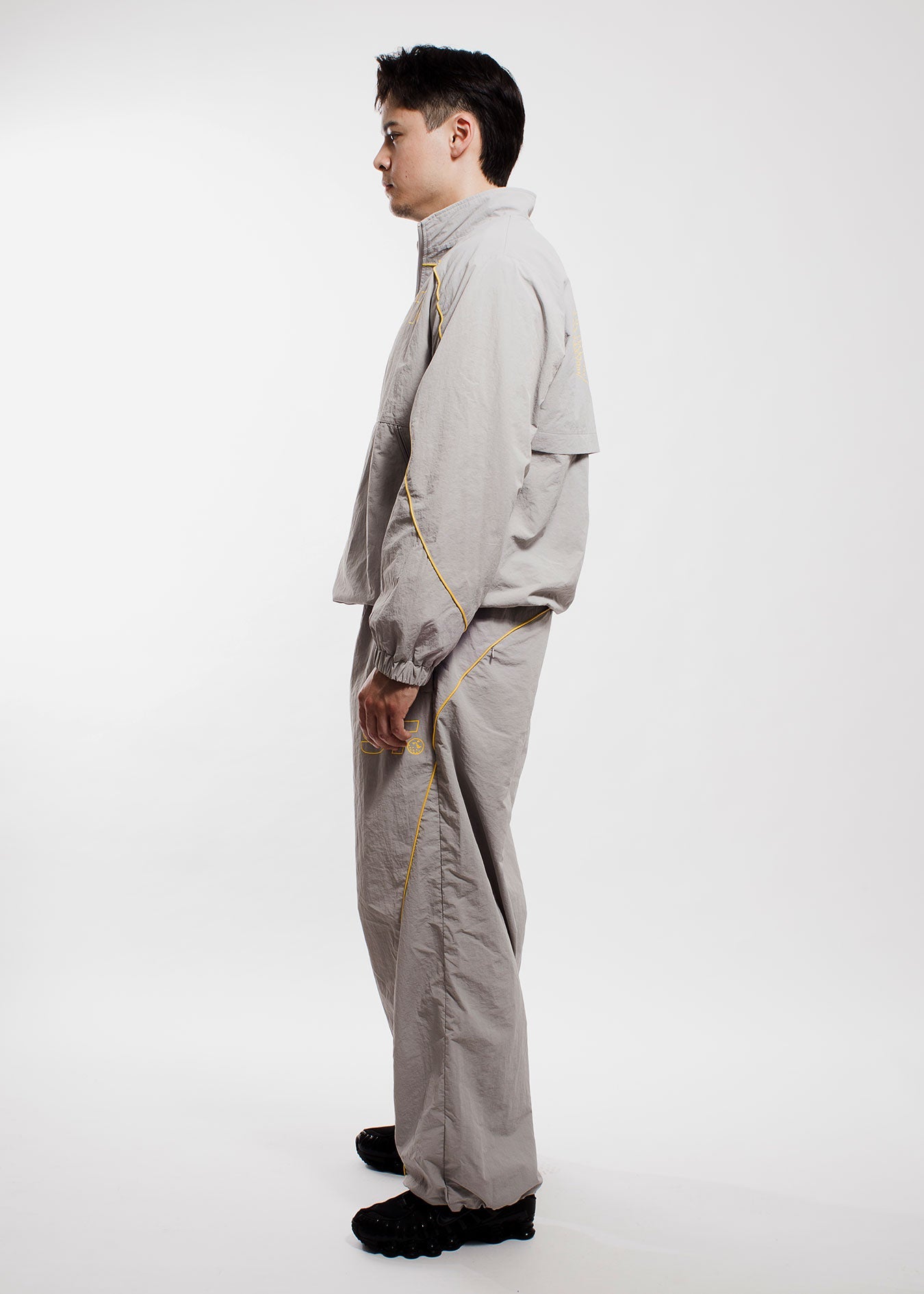 Golf Track Jacket, Slate / Golf Apparel / SLICE TOWN